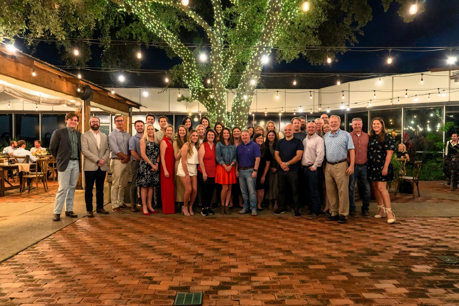 Our Shreveport office enjoying a night out at this years Fall Fling.