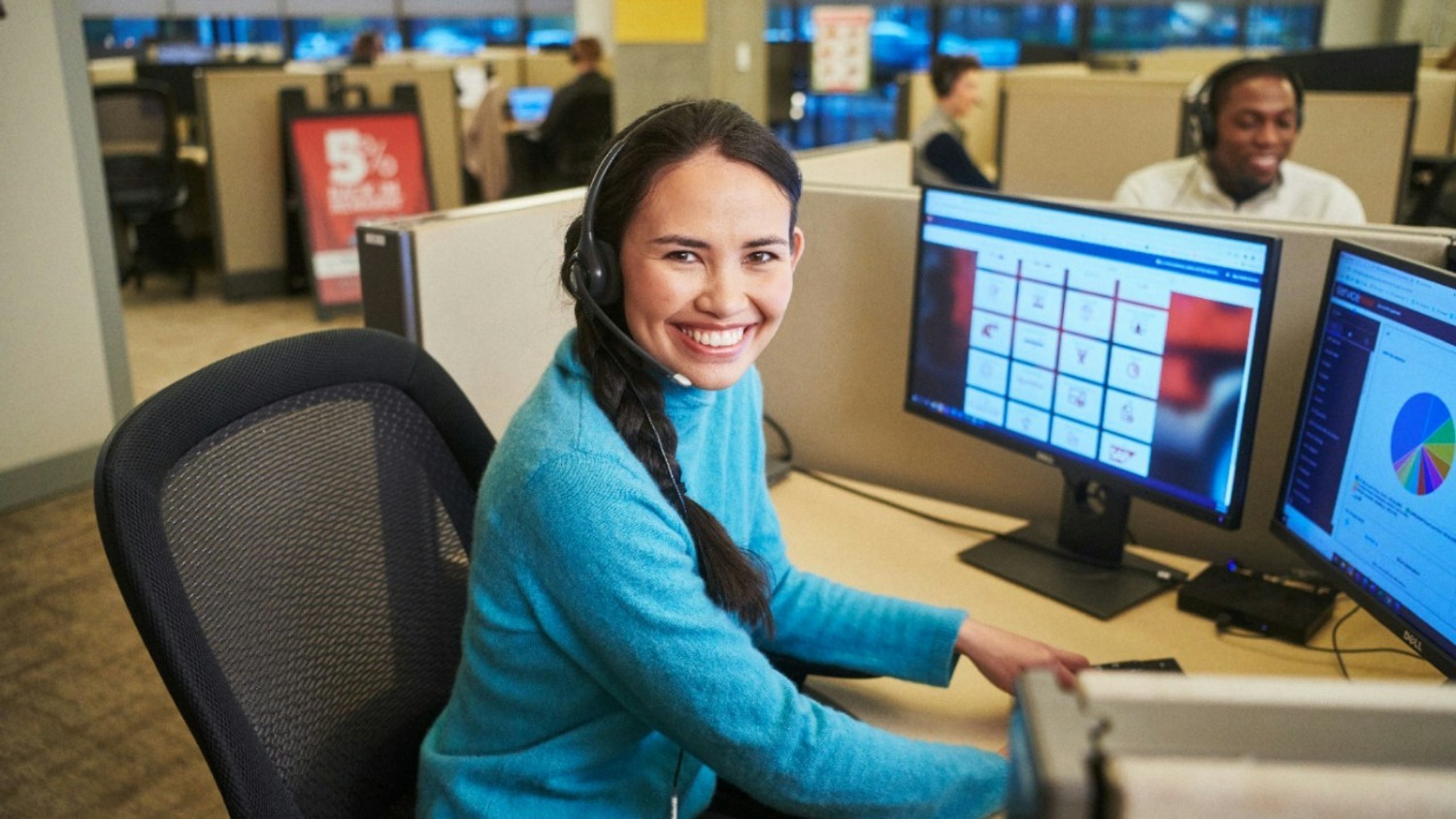 In our Tractor Supply Customer Solutions Center, we are ready to meet customer needs through legendary customer service.