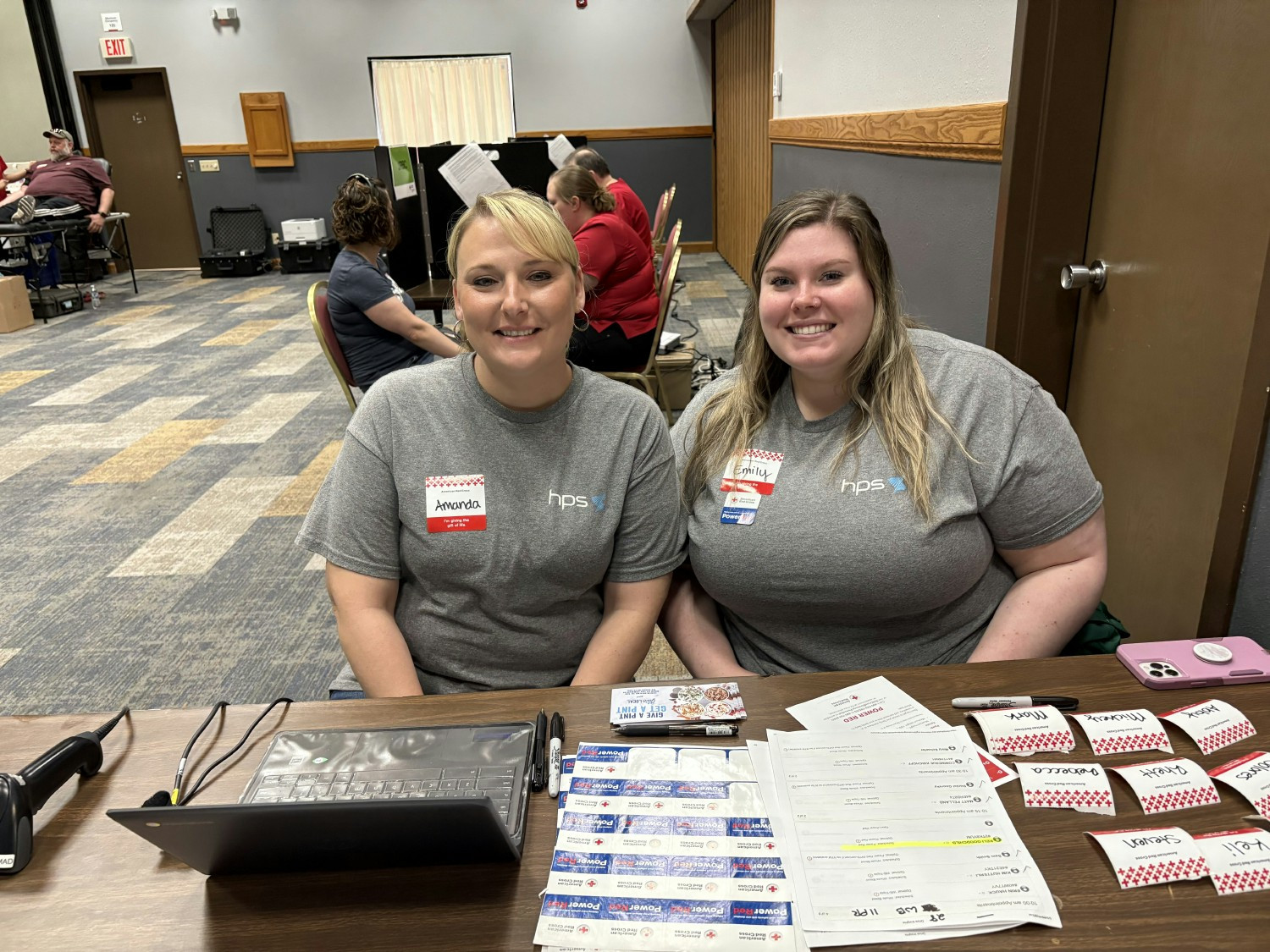 Hosting a blood drive in our local community