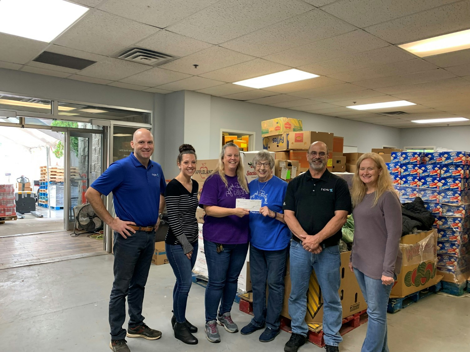 Addressing food insecurity in our community by donating to support those in need