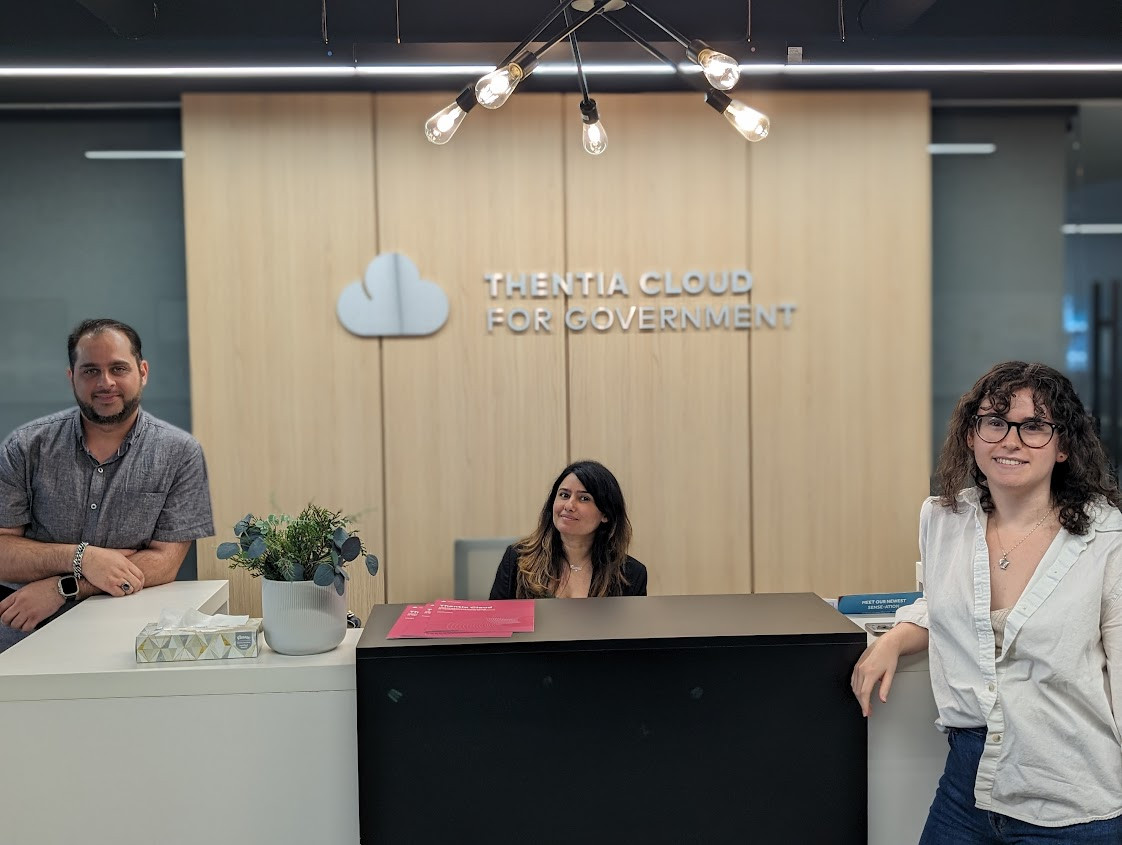 Some of lovely Thentians you'll see in our Toronto Office