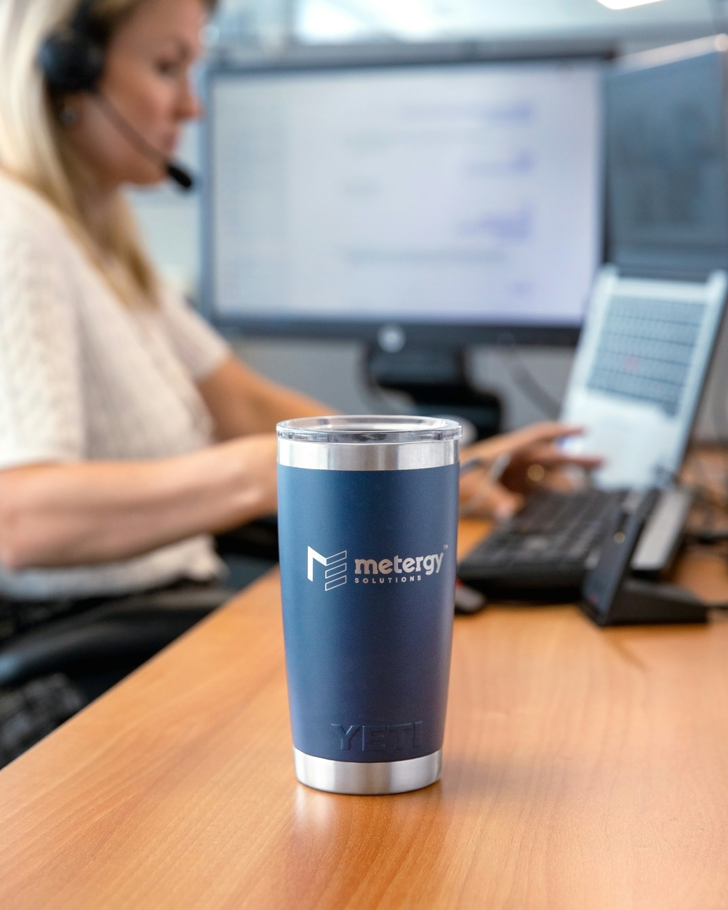 Like a tumbler cup keeps drinks cold, we keep our focus sharp!