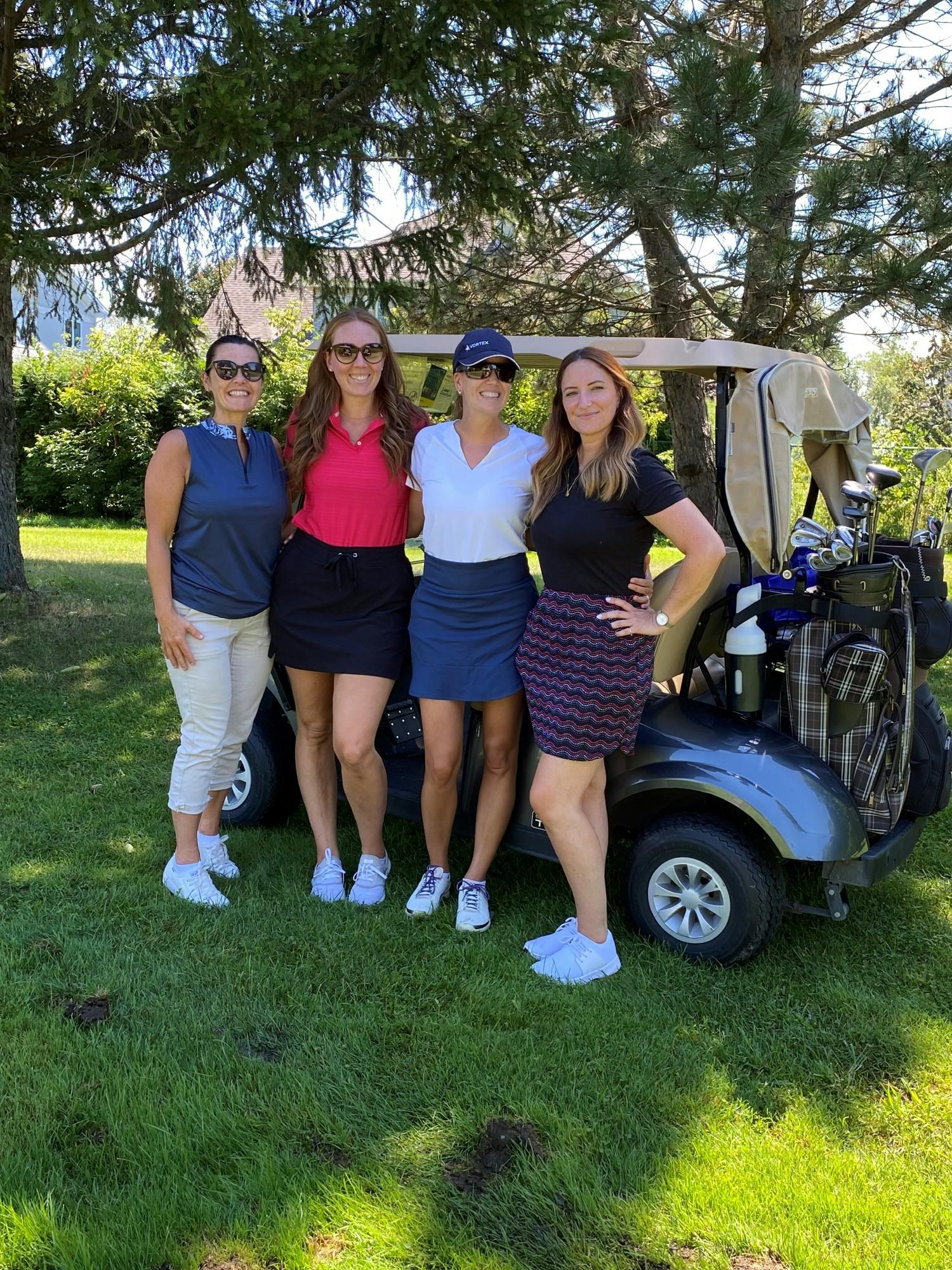Annual charity golf tournament hosted by Vortex with U.S. Sales team