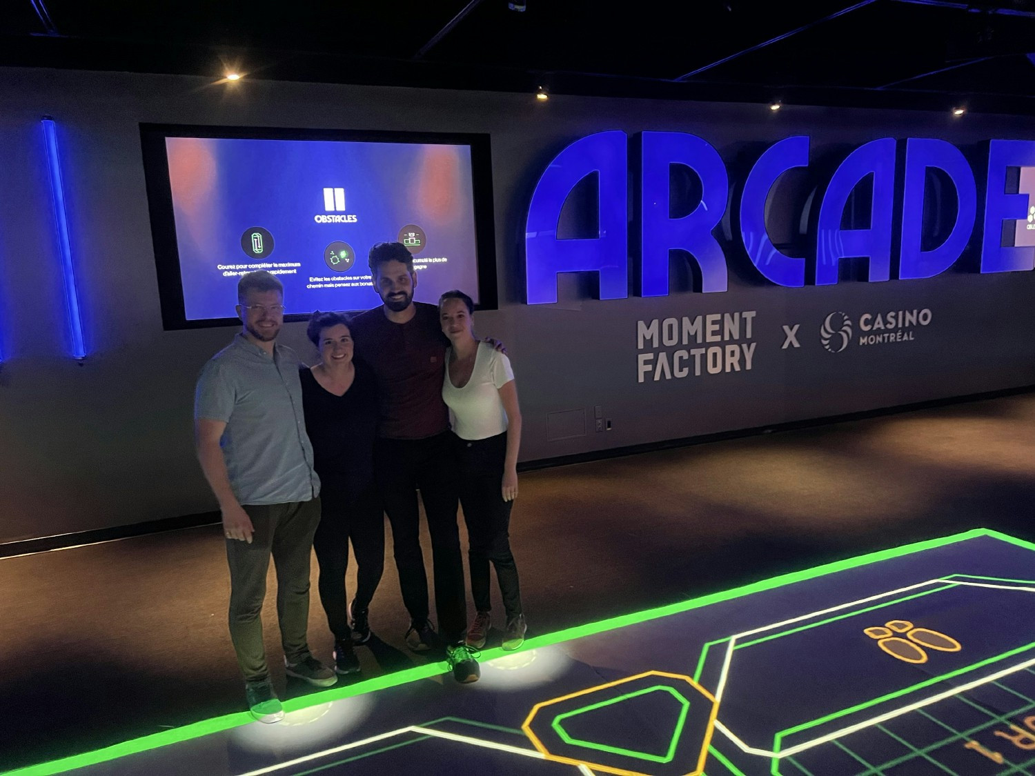 Teambuilding at Montreal Casino