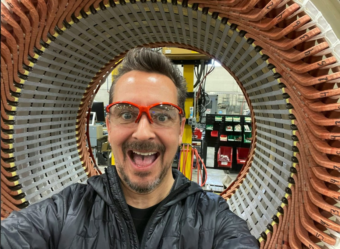 Our CEO is as fun and dynamic as the motors we build.