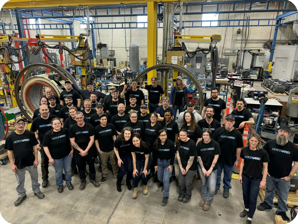 A MOTORVATED team in action — our talented Plattsburgh, New York crew driving quality and innovation every day!
