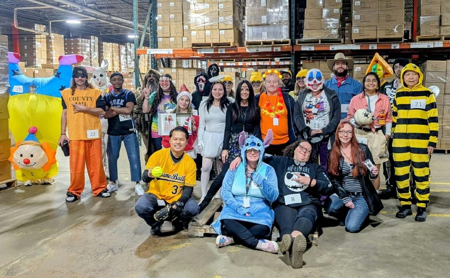 Costumes, candy, and creativity — our team brought their A-game! 🎃👻