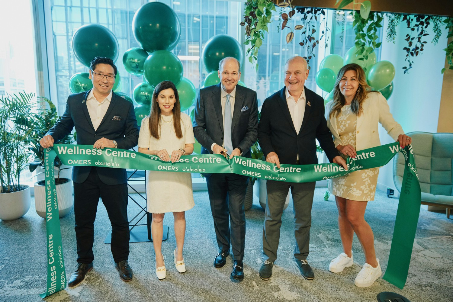 Members of our Executive Leadership Team cut the ribbon on the opening of our new employee Wellness Centre