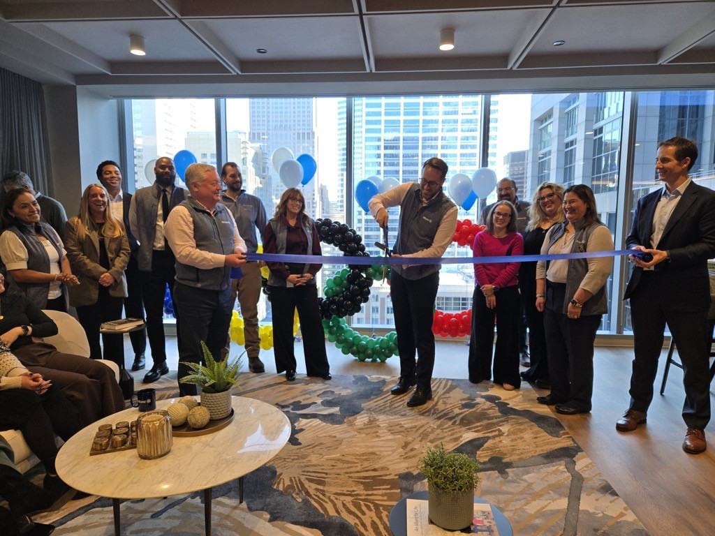 CEO opening the new office in Chicago