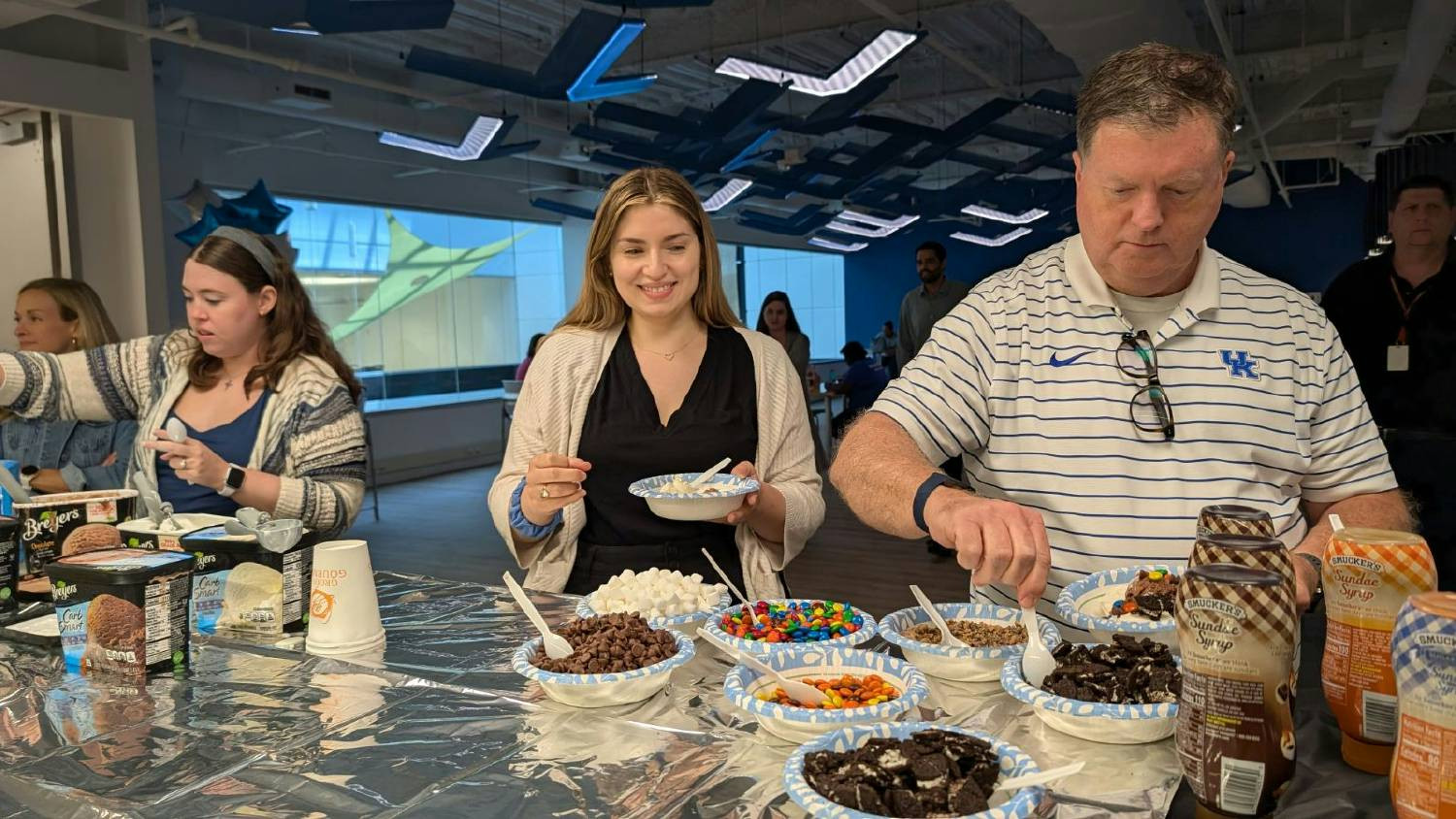 Bringing associates together for an Ice Cream Social