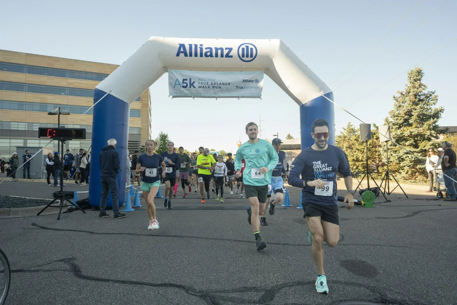 Employees and their families participate in the annual Great Allianz Get Together. 