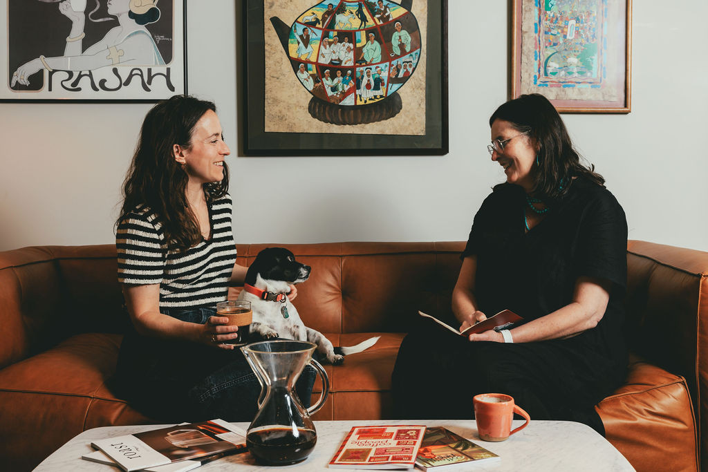 A small team meeting at Atlas