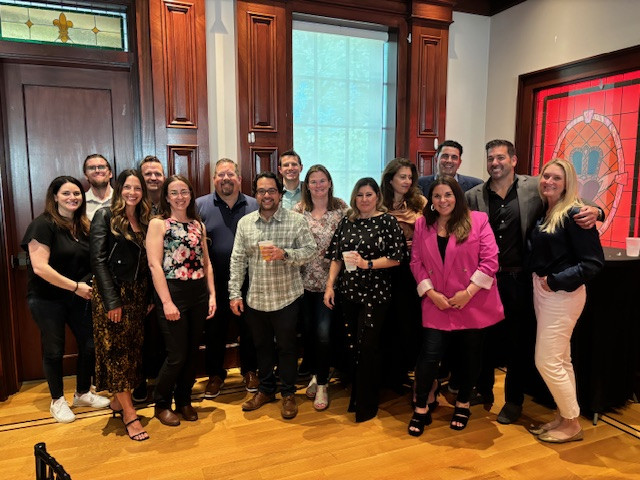 Recognition ceremony and lunch celebration for our Media Team in Pearl River, NY. 
