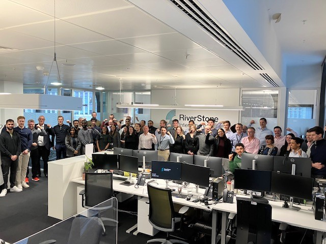 The London office celebrating IWD, we strive for equity, opportunity & respect for all to be built into every day
