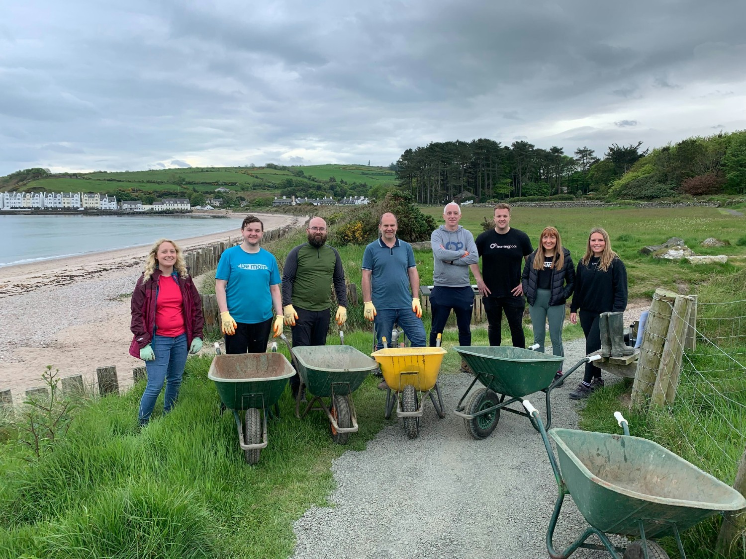Learning Pool team at our CSR Day