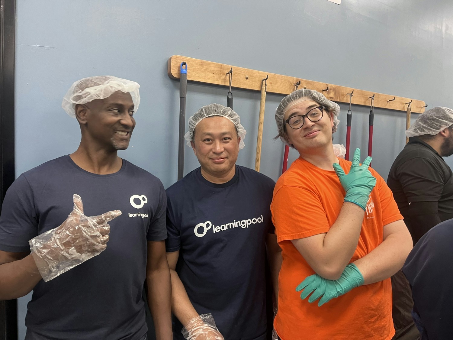 Learning Pool team at our CSR Day
