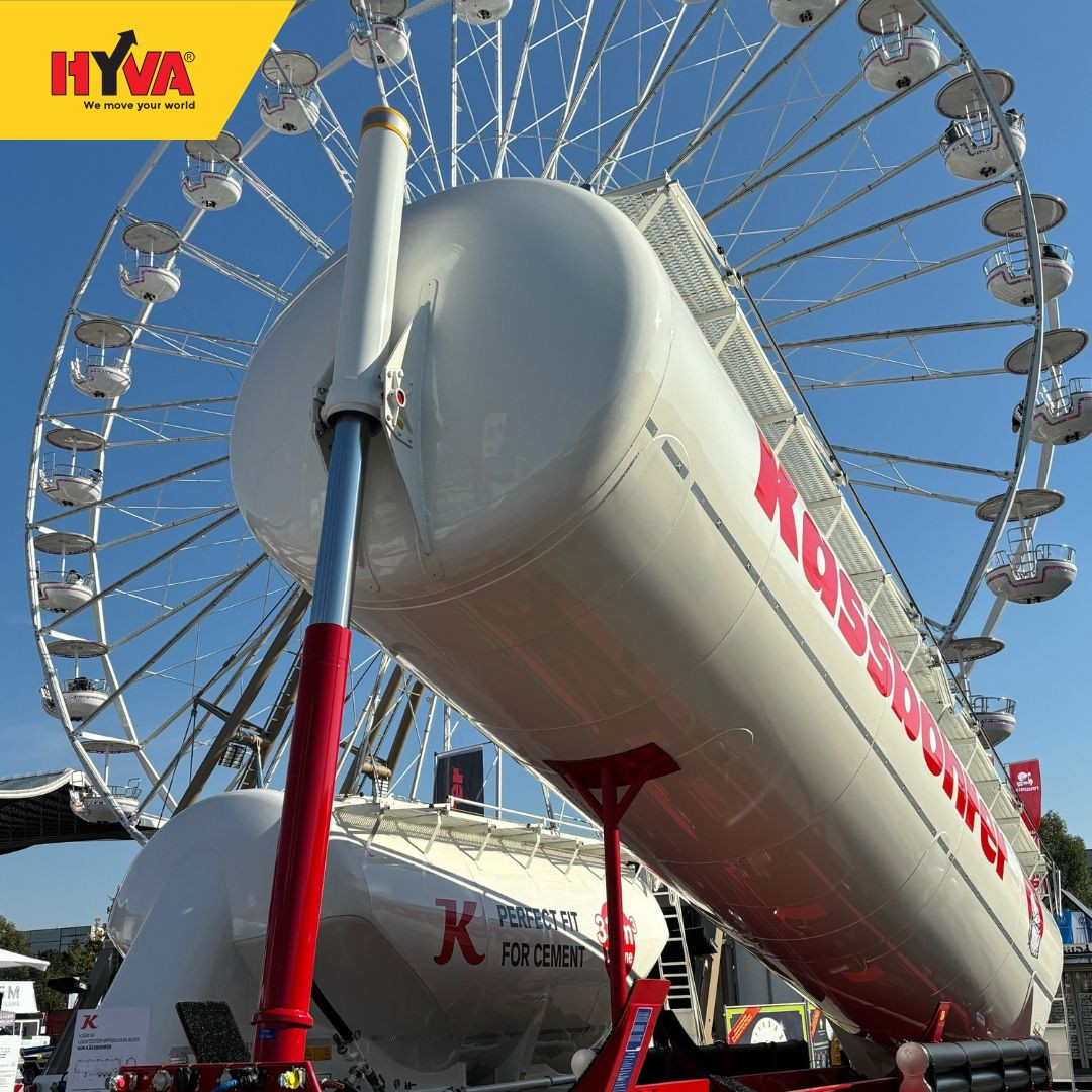 Hyva front-end cylinders take the spotlight at IAA!