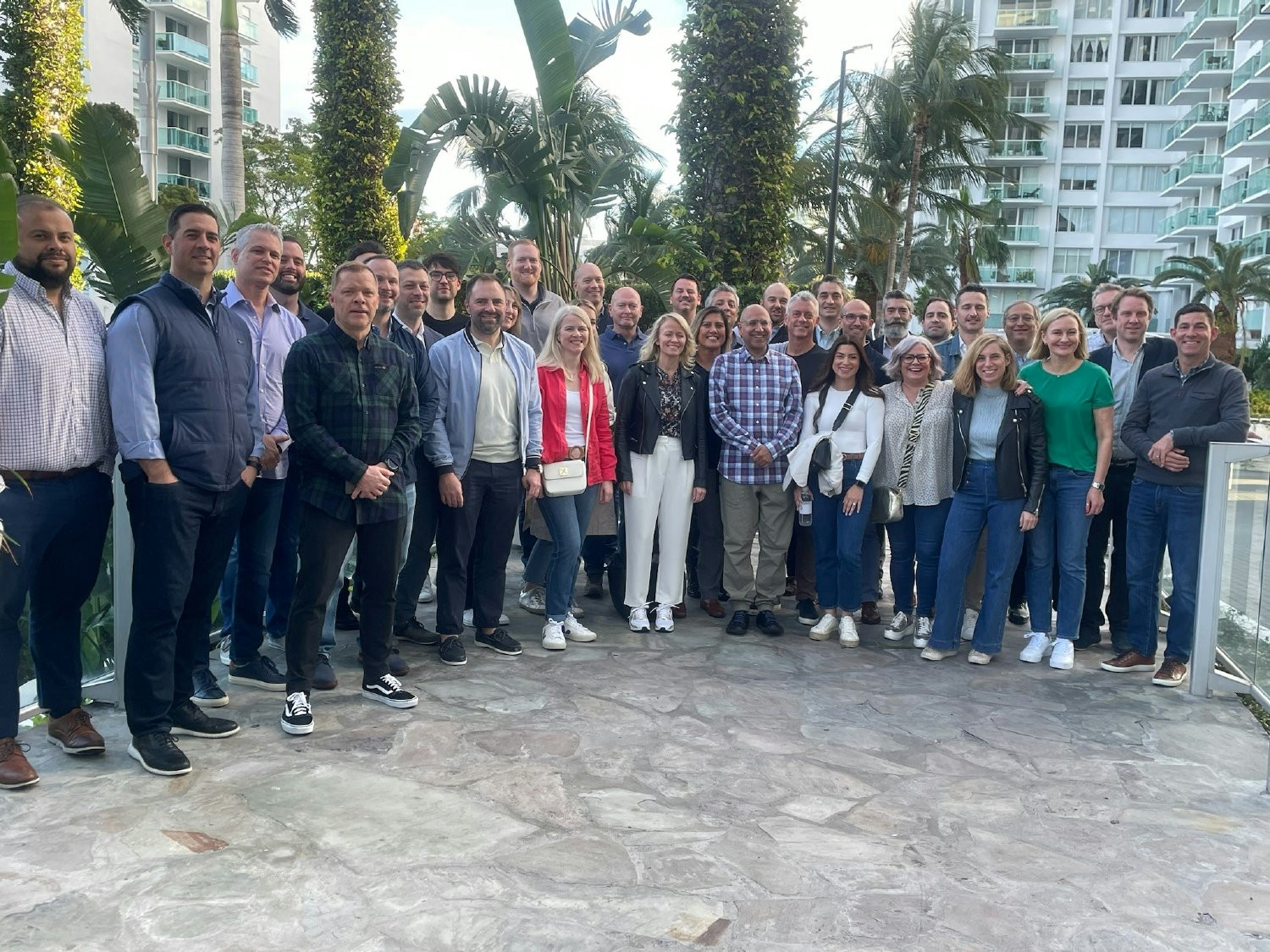 Global meeting in Miami with colleagues from across Europe and US