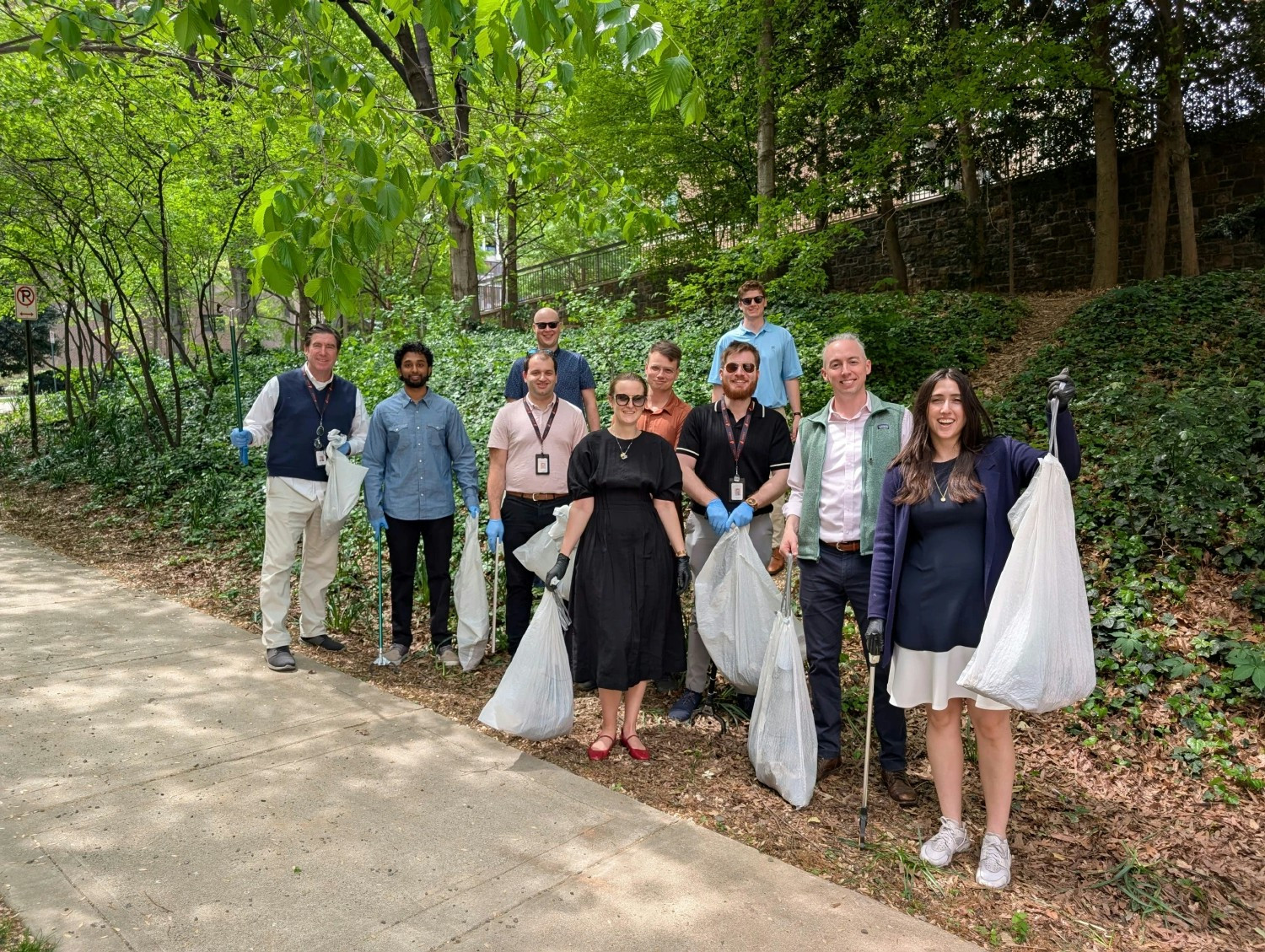 For Earth Day 2025, Janes US colleagues picked trash at a local park