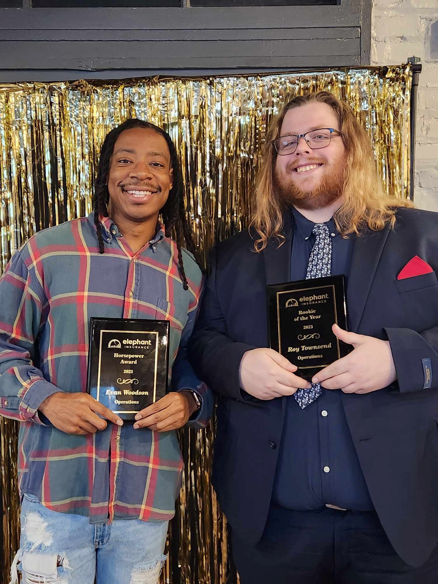 Our dynamic Operations duo, Evan Woodson & Roy Townsend
