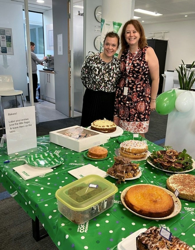 Winners of the Christmas Charity Bake Sale 