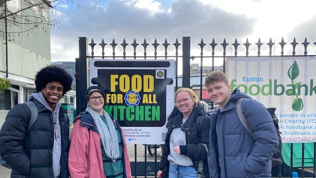 Volunteering Day at the Food For All Soup Kitchen