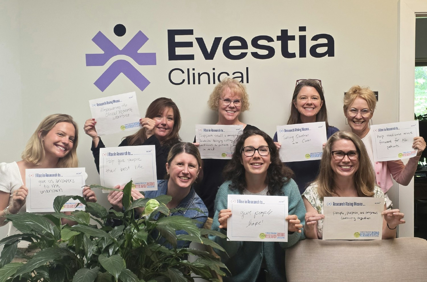 Clinical Trials Day. Together, we rise in research, driven by purpose, partnership and a shared commitment.
