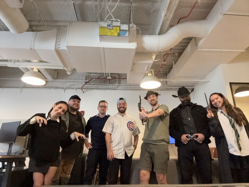 Halloween in the Chicago office!