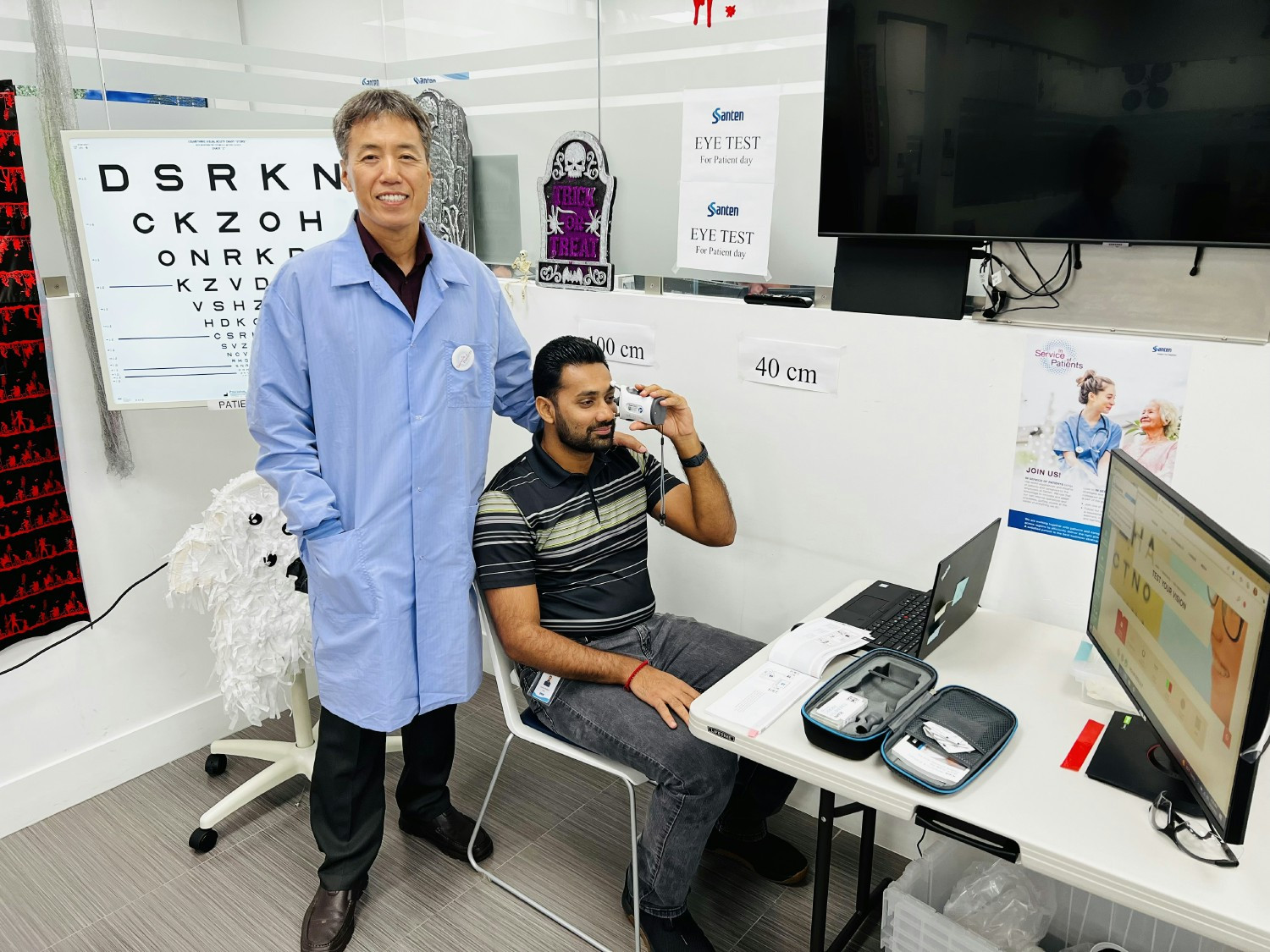 Employee working with pride