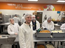 Boiron Americas team volunteered for the Second Harvest Food Bank of Florida