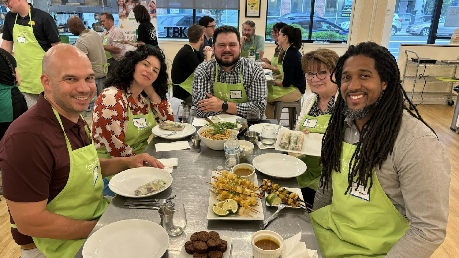 Cooking sales meeting