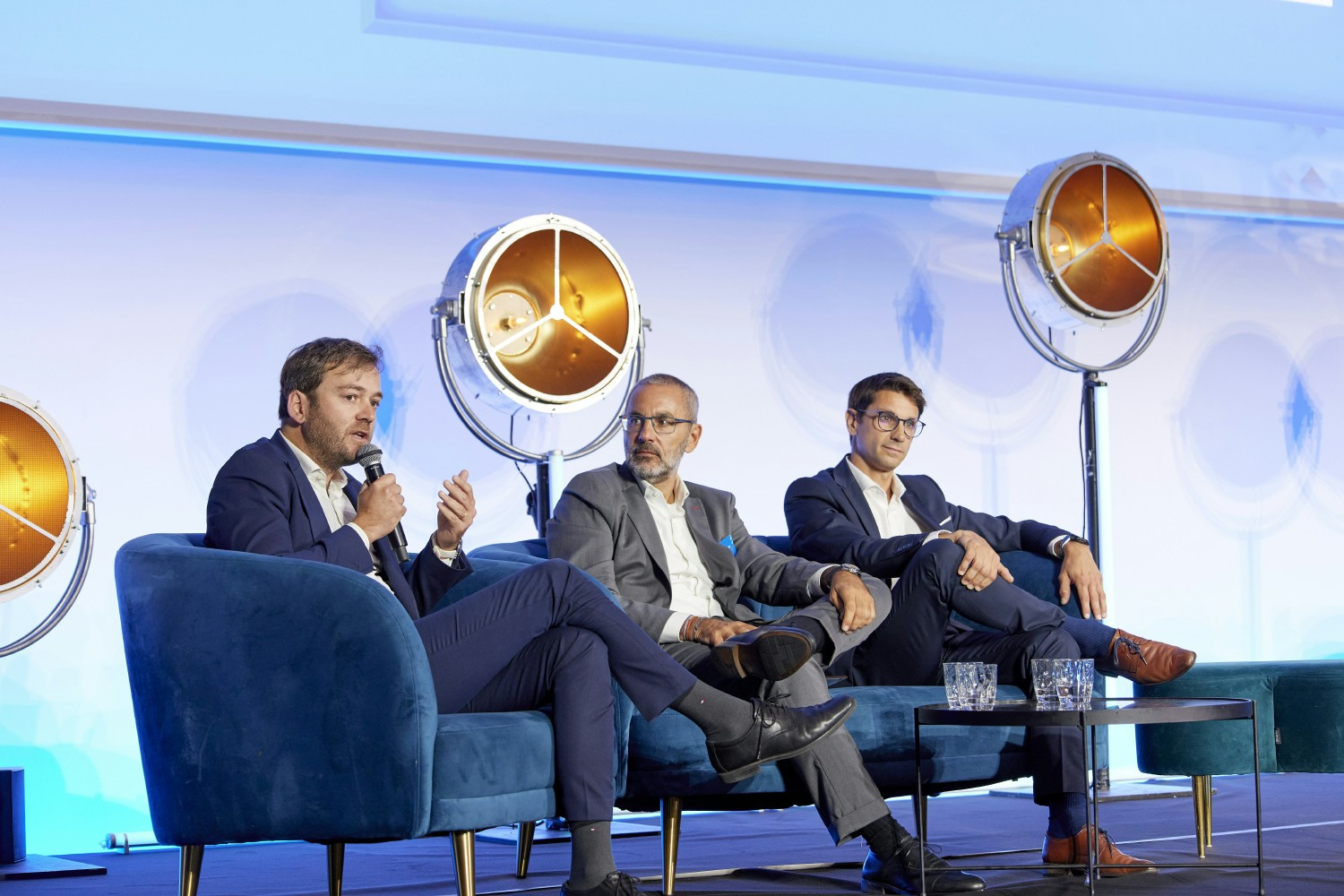 Certains membres du comité de direction lors du Business Seminar Terresis