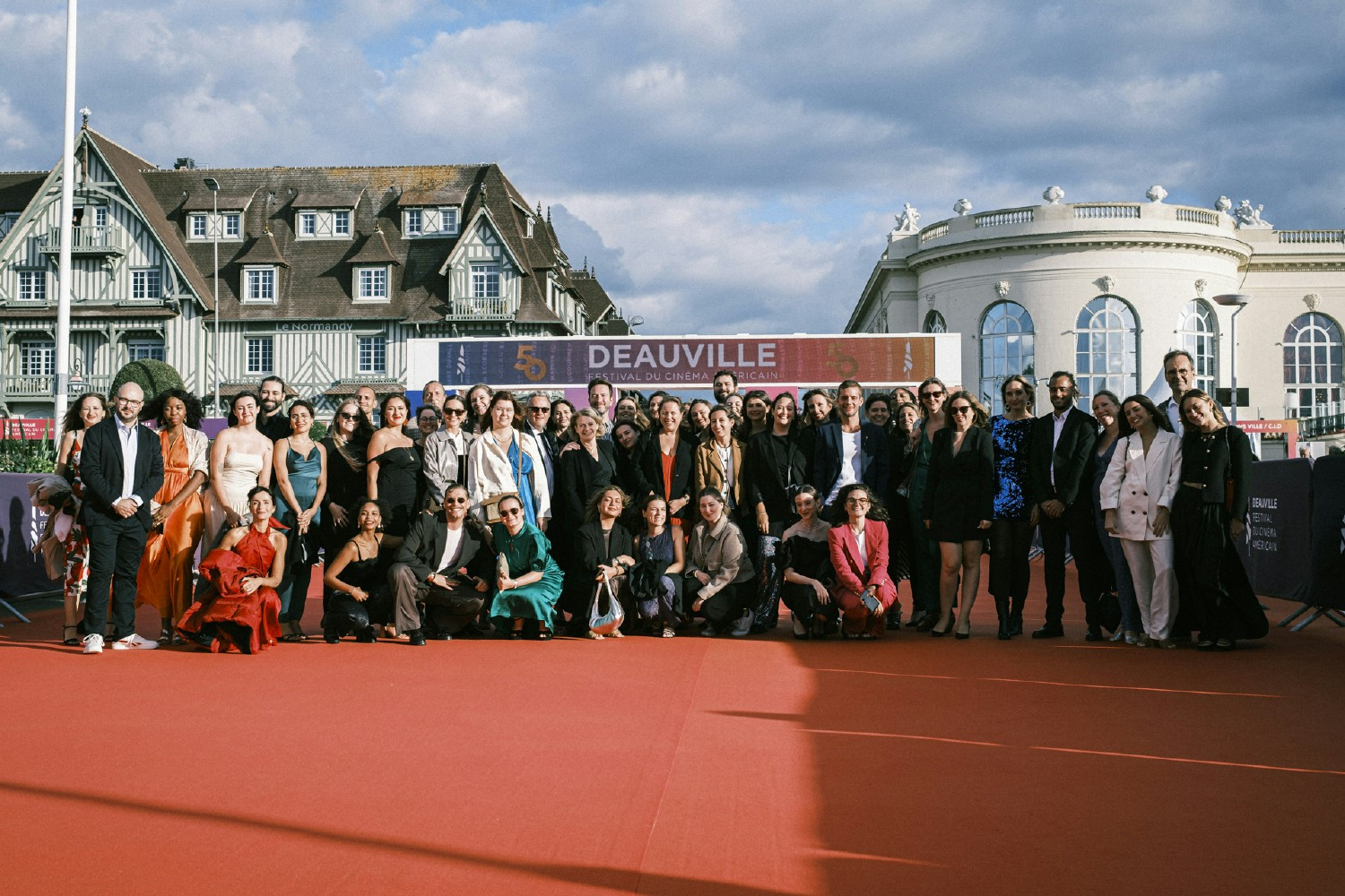 Les équipes au festival de Deauville