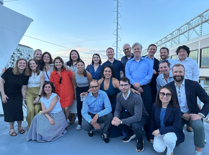July - The US team hopped aboard a boat cruise to send Zineb and Fanny off in style before their return to Paris