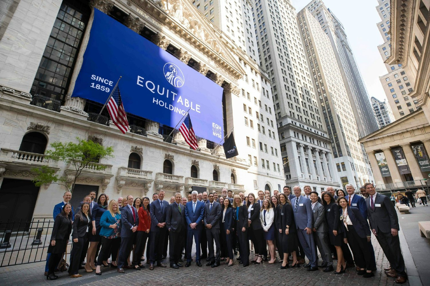 Leaders across the company attended the inaugural Equitable Holdings’ Investor Day at the NYSE