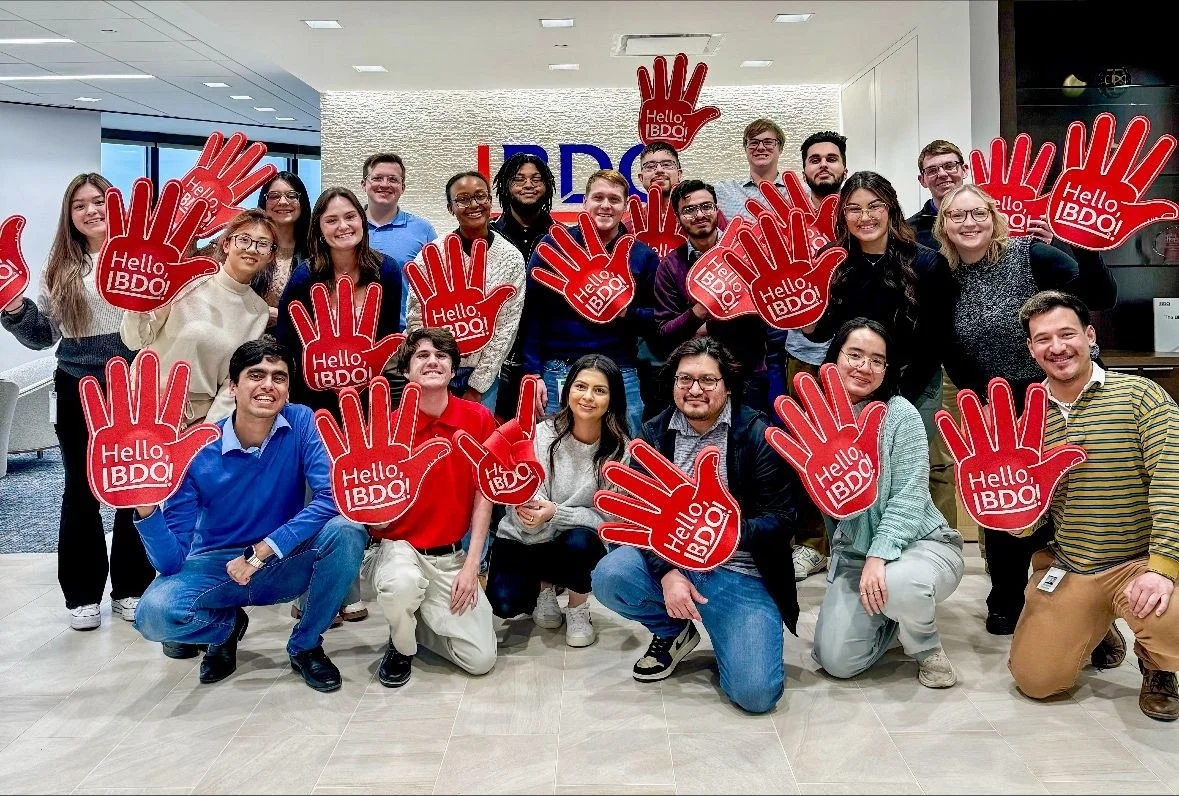 Welcoming BDO winter interns in Houston