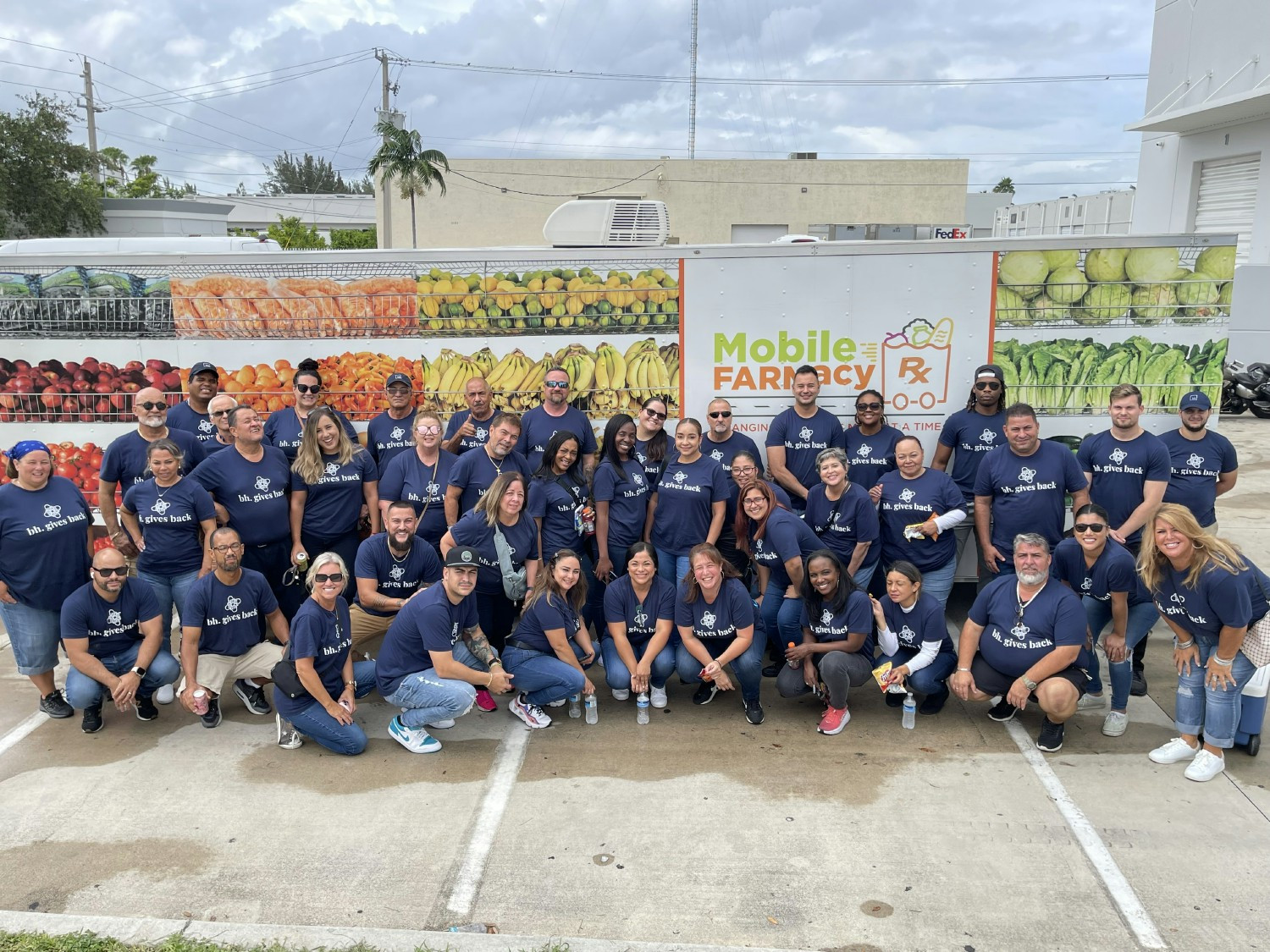 BH’ers volunteered for Feeding South Florida. This wildly awesome team packaged 16,000 meals weighing over 19,000 pounds