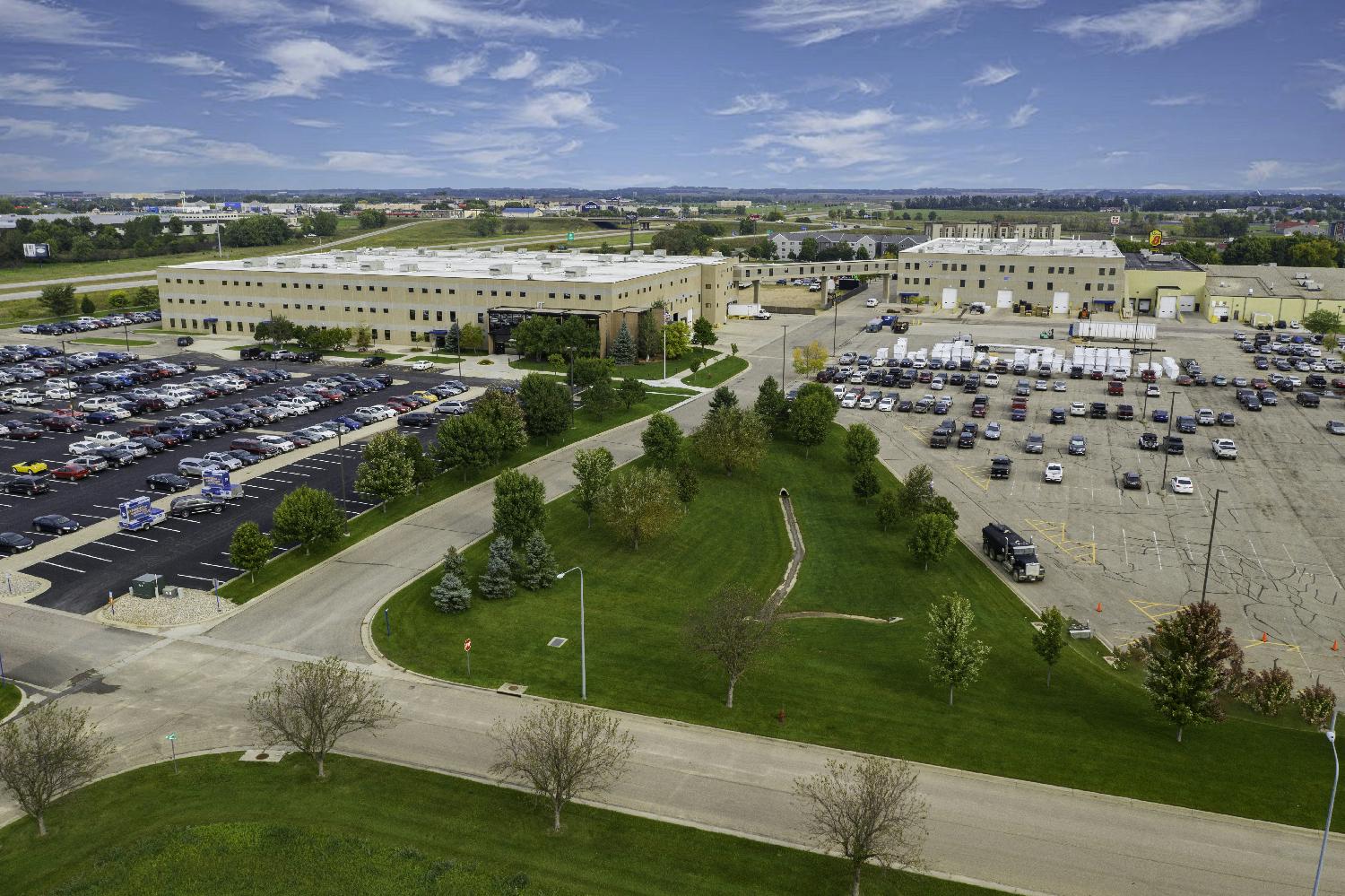 Daktronics corporate headquarters in Brookings, South Dakota