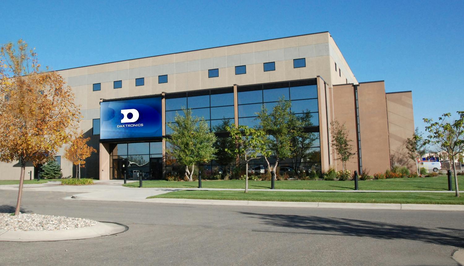 Daktronics corporate headquarters in Brookings, South Dakota