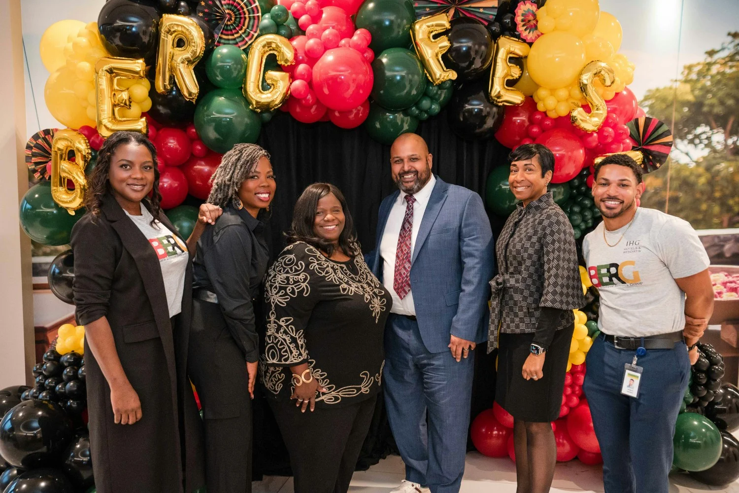 IHG colleagues celebrating Black History Month with our annual BERG (Black Employee Resource Group) Fest.
