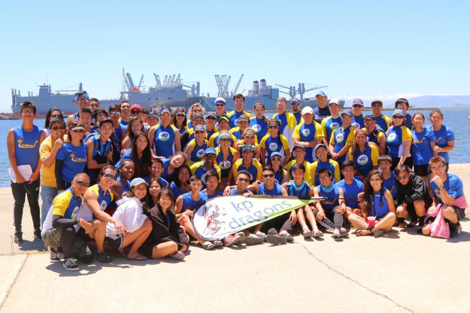 Kaiser Permanente's Legendary Dragon Boat Team