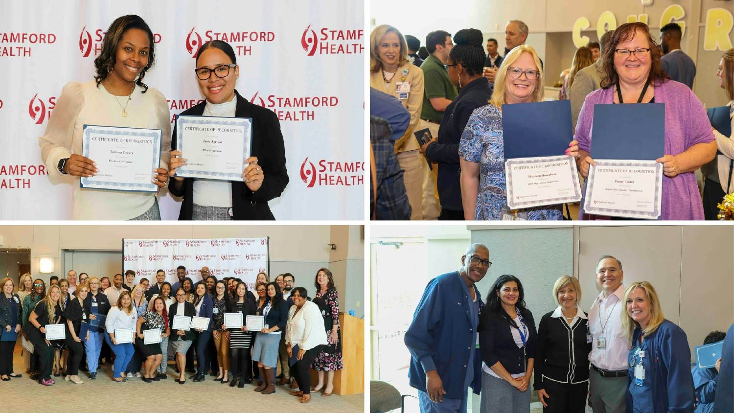 Our quarterly promotions celebrations recognize employees who have earned promotions. They are joyous events for all!