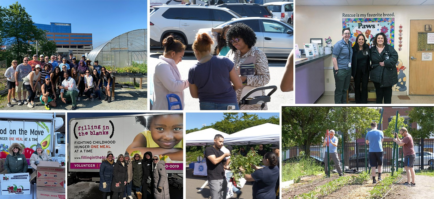 We take pride in volunteering at local community organizations like Filling in the Blanks, Paws, and Fairgate Farm.