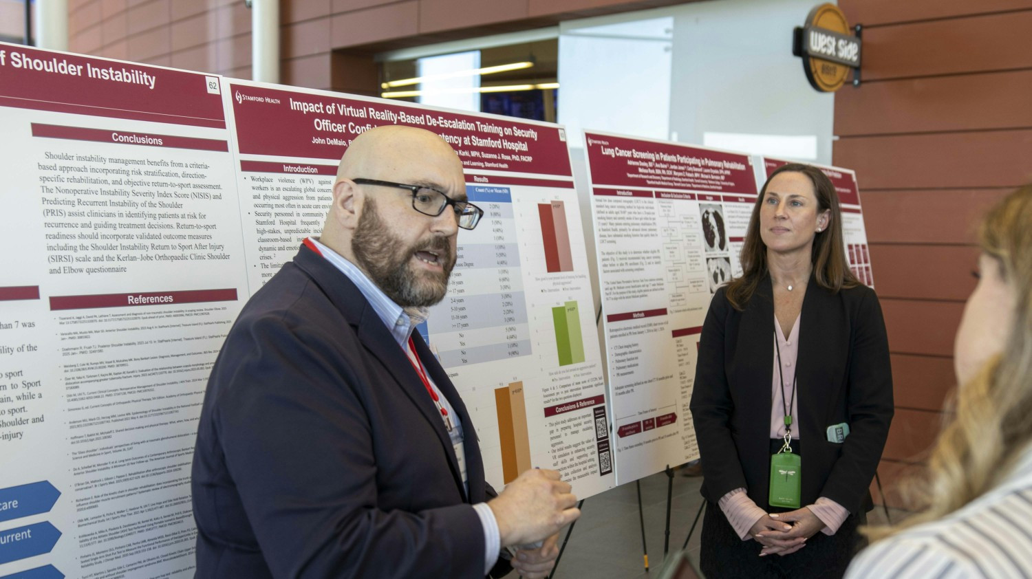 Each year we host a Research Day, showcasing the ongoing clinical research taking place at Stamford Health.