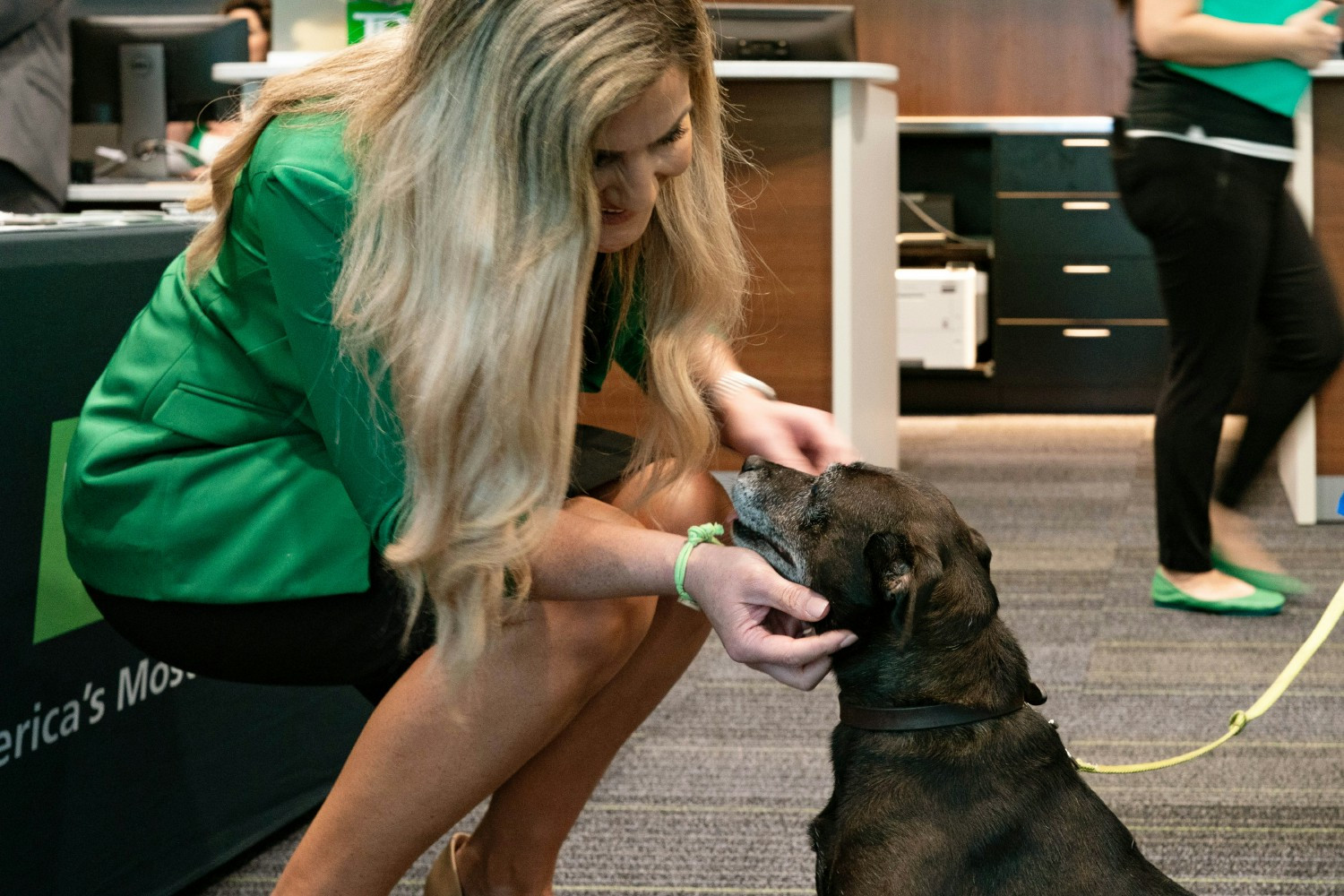 We love meeting furry members of our community.