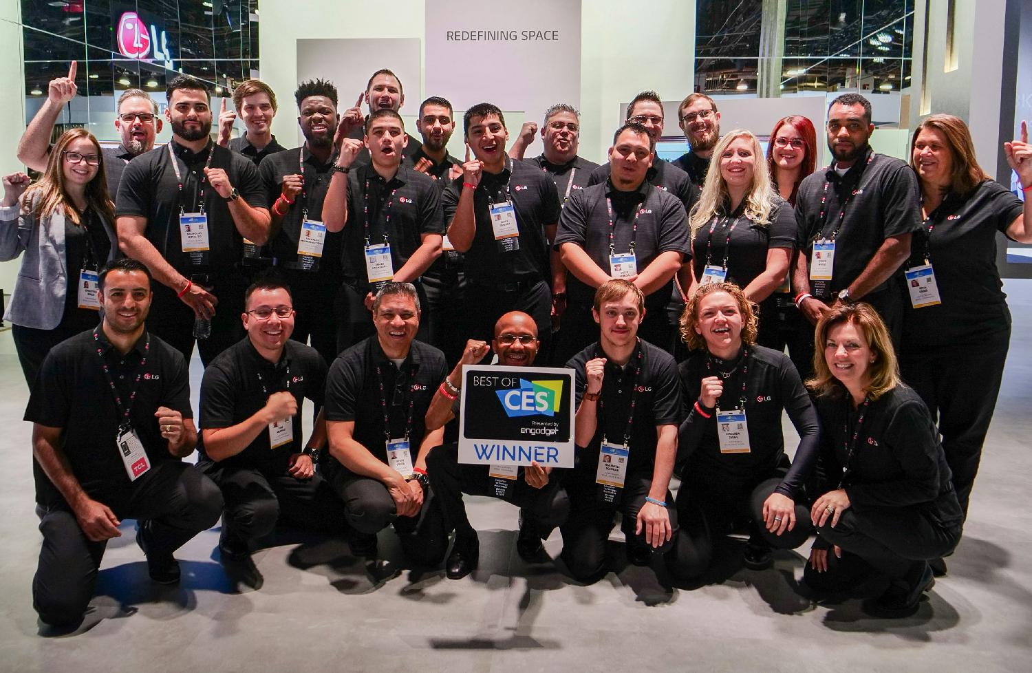 Our team winning at CES in 2020