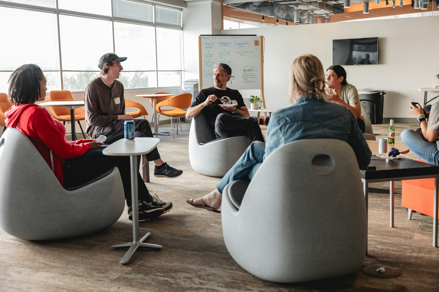 Town Hall meet and greets with new CEO during Listening Tour