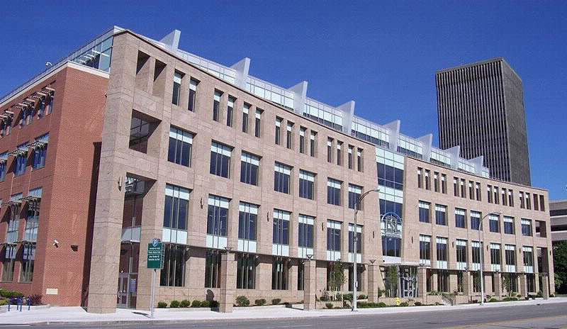 ESL Federal Credit Union’s beautiful corporate headquarters in downtown Rochester. 