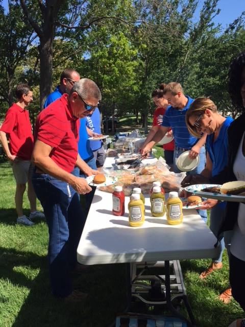 Annual picnic celebrating end of summer and United Way campaign.