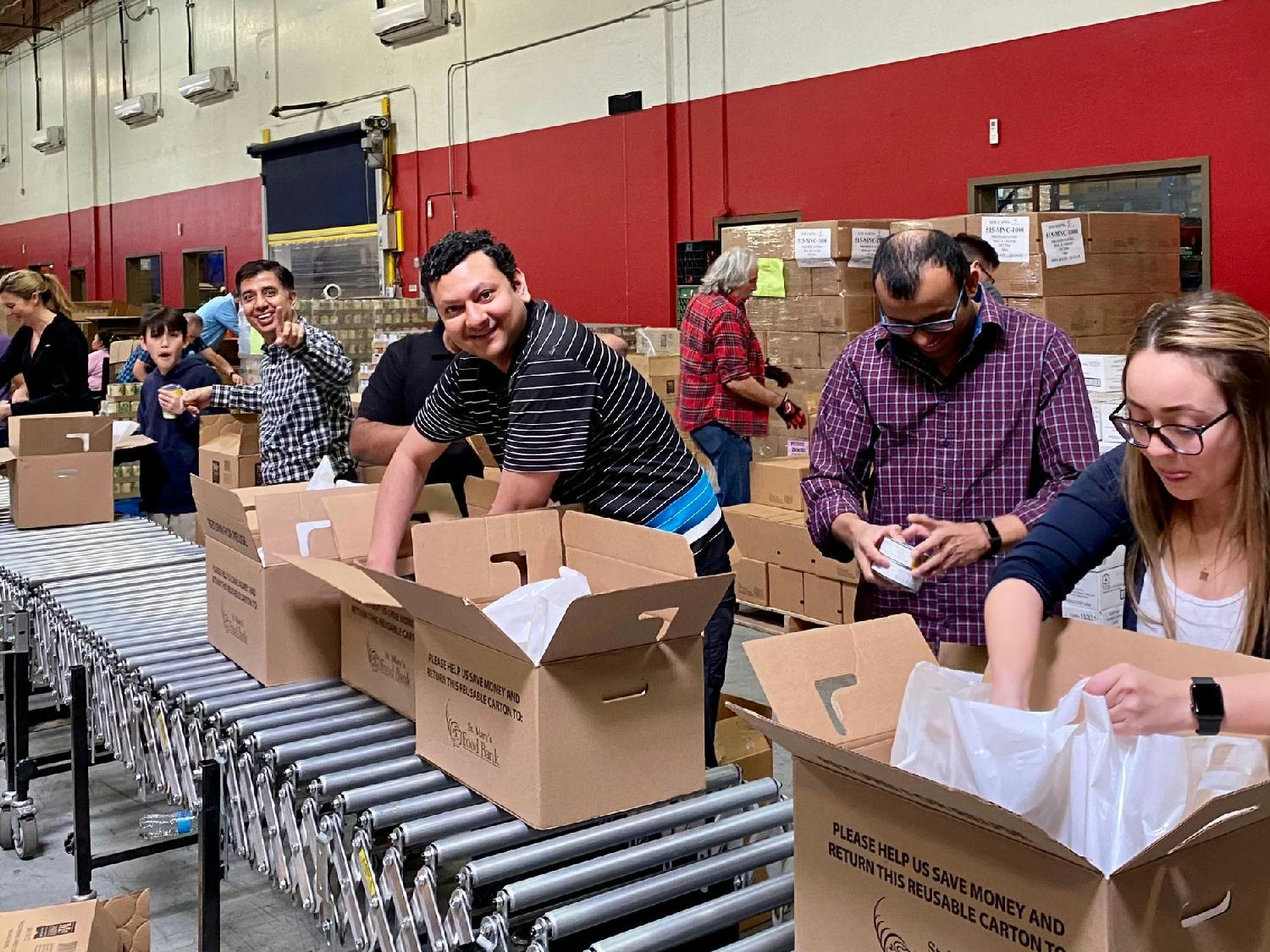 St Marys Food Bank Volunteering Day